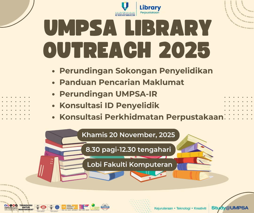 UMPSA Library outreach 2025 @Faculty of Computing